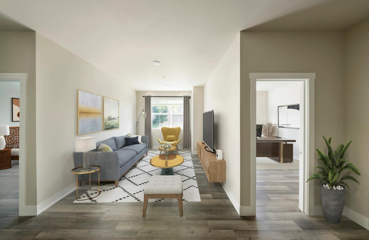 Distinctive hardwood style flooring