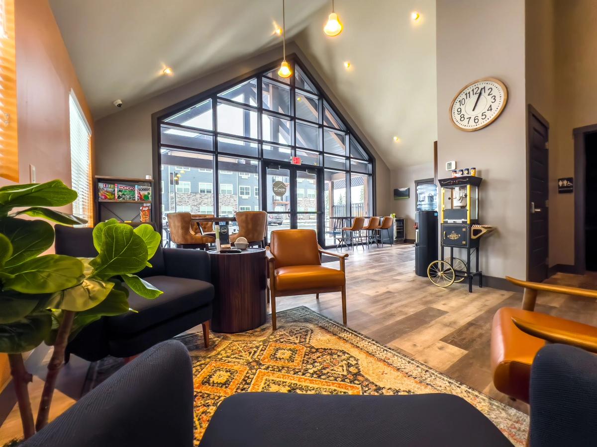 Recently renovated clubhouse